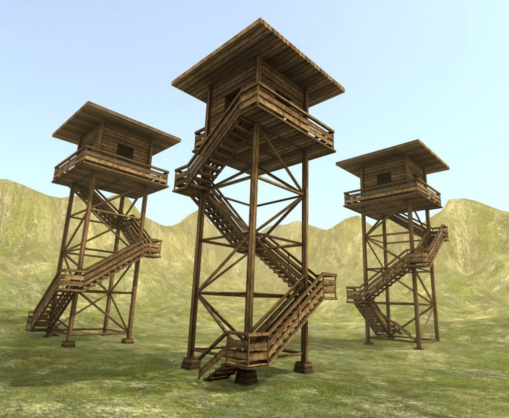 Wooden Watch Tower preview image 1